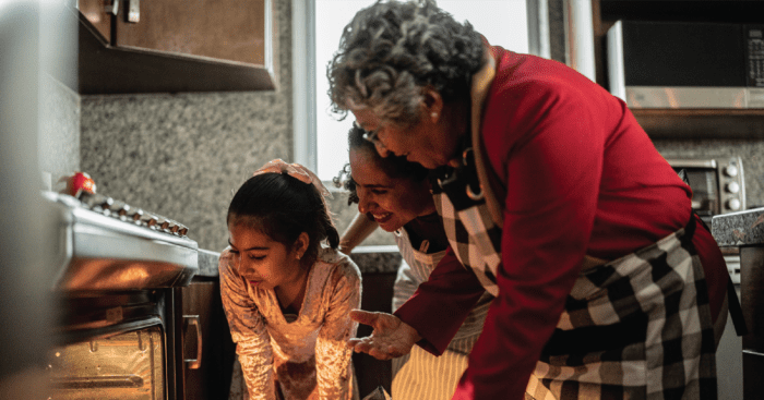 family in retirement