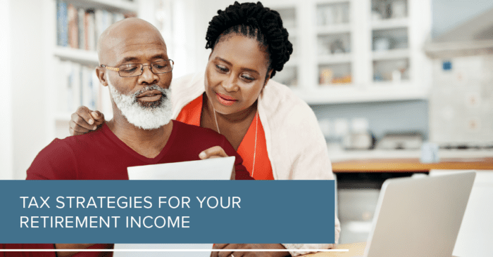 taxes and retirement planning