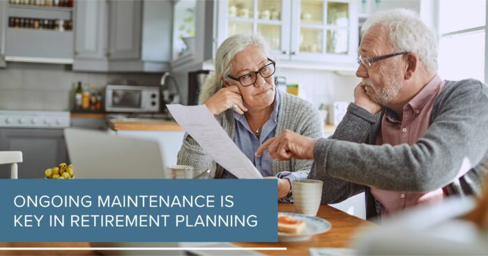 maintaining retirement plan